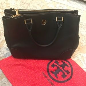 Tory Burch Robinson Double Zip Tote